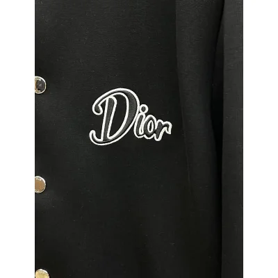 Бомбер Christian Dior Varsity Logo "Black" фото № 4