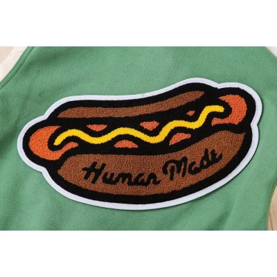 Бомбер Human Made Hot Dog "Green/Cream" фото № 3