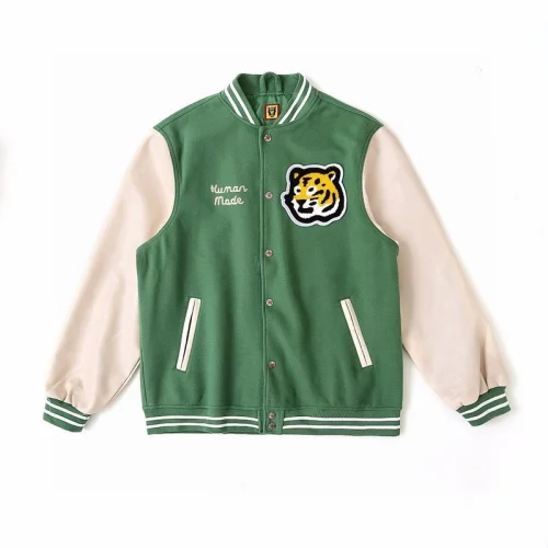 Бомбер Human Made Hot Dog "Green/Cream"