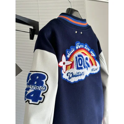 Бомбер Louis Vuitton Rainbow Image "Blue/White" фото № 7