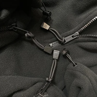 Куртка-бомбер Miu Miu Frontside Small White Logo Miu Miu "Black" фото № 3