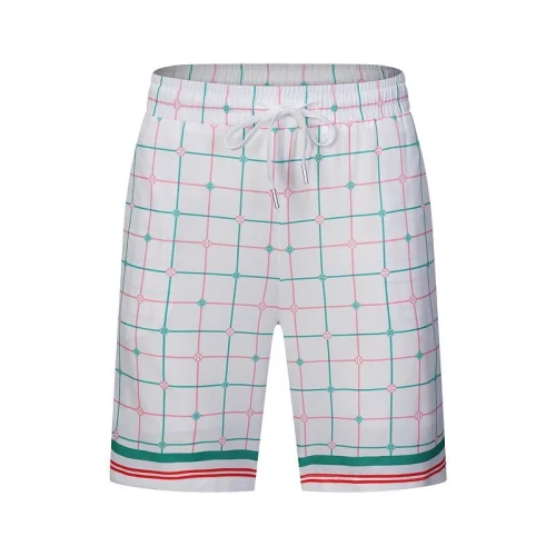 Шорты Casablanca Colorful Squares And Edge Stripes "White"