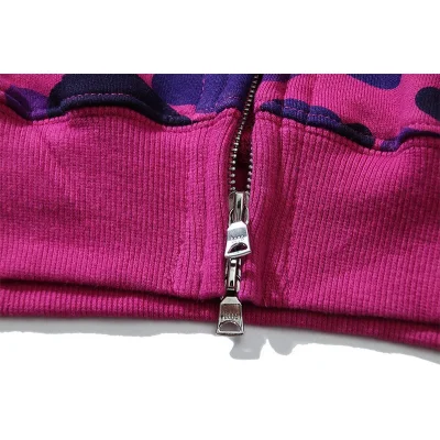 Худи A Bathing Ape Hopelessness - ZIP "Pink" фото № 7