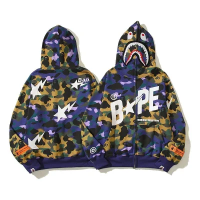 Худи A Bathing Ape Camouflage Style With Logo - ZIP "Blue/Green" фото № 4 Худи A Bathing Ape Camouflage Style With Logo - ZIP "Blue/Green" фото № 4