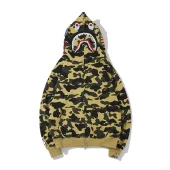 Худи A Bathing Ape Spotted With Creative Hood ZIP "Yellow"