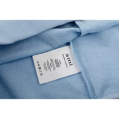 Худи Amiri Logo - Fusion Of Letters And Hearts "Blue" фото № 7