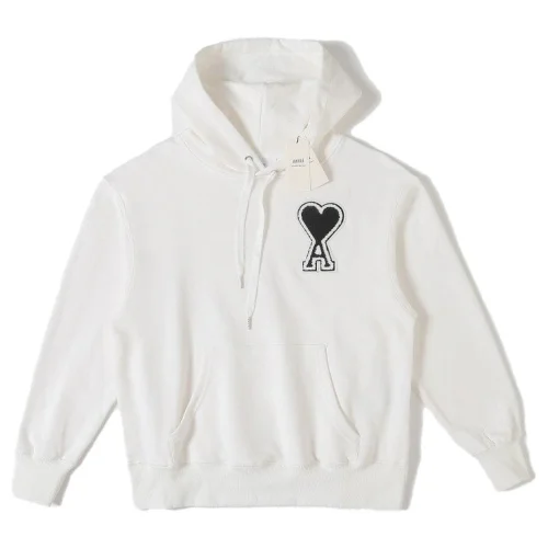 Худи Amiri Brand Logo With Edging "White"