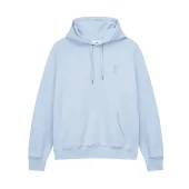 Худи Amiri One-Color - With The Brand Logo "Blue"