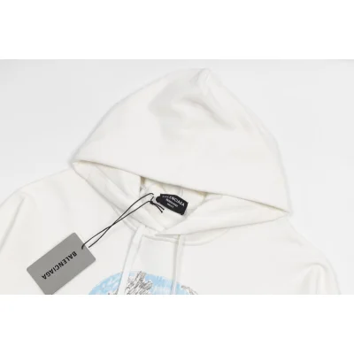 Худи Balenciaga Music Merch "White" фото № 5