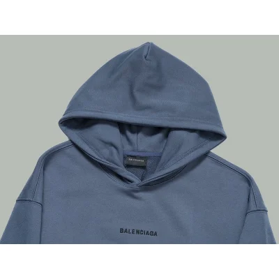 Худи Balenciaga With The Label Of The Company "Blue" фото № 2 Худи Balenciaga With The Label Of The Company "Blue" фото № 2