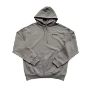 Худи Balenciaga A Small Inscription Of The Brand Name "Gray"