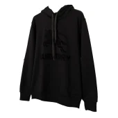 Худи Burberry Frontside Logo And Print Horse And Warrior "Black"