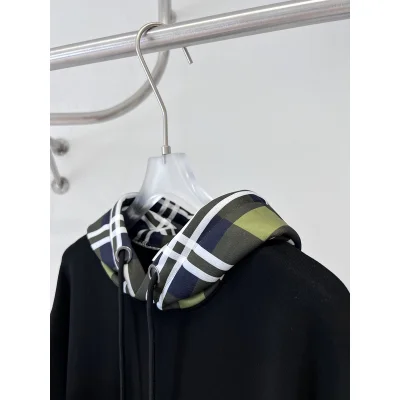 Худи Burberry Checkered Hood "Black" фото № 4 Худи Burberry Checkered Hood "Black" фото № 4