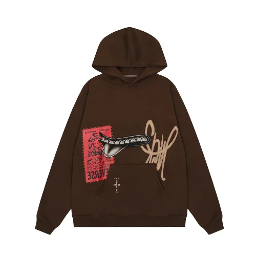 Худи Cactus Jack Merch Forever Forware Grin "Brown"