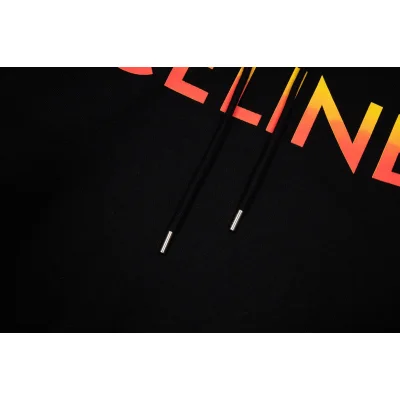 Худи Celine Large Inscription "Black" фото № 6