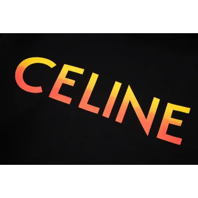 Худи Celine Large Inscription "Black" фото № 7