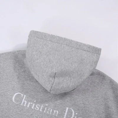 Худи Christian Dior Pocket Elastic Band At Bottom "Gray" фото № 3