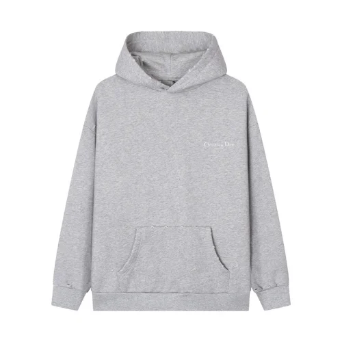 Худи Christian Dior Pocket Elastic Band At Bottom "Gray"