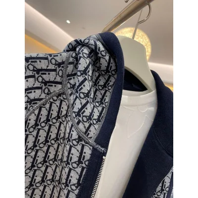 Худи Christian Dior Interior Print Dior Dark Logos "Black" фото № 6