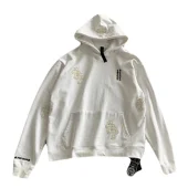 Худи Chrome Hearts Patch Of Crosses "White"