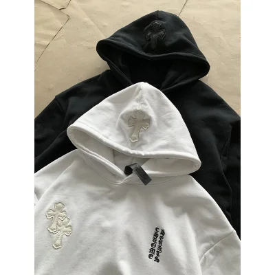 Худи Chrome Hearts Patch Of Crosses "White" фото № 2 Худи Chrome Hearts Patch Of Crosses "White" фото № 2