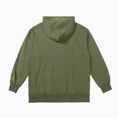 Худи Drew House With Text Logo On Yellow Canvas "Green" фото № 2