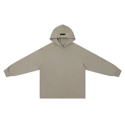 Худи Fear Of God Base With Logo "Brown/Gray" фото № 2