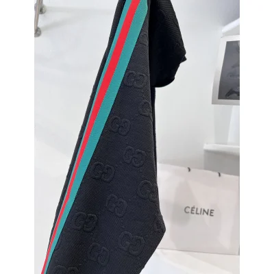 Худи Gucci With Stripes On The Sleeves ZIP "Black" фото № 3