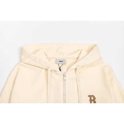 Худи MLB With Logo ZIP "Cream" фото № 6