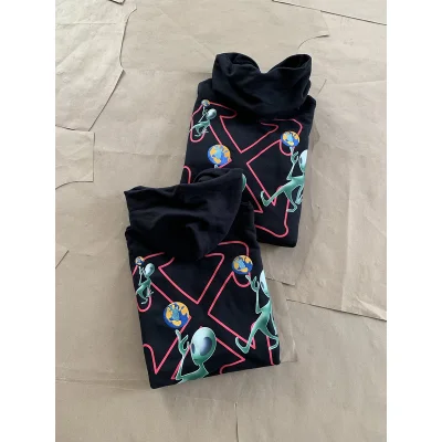 Худи Off White Alien "Black" фото № 8 Худи Off White Alien "Black" фото № 8