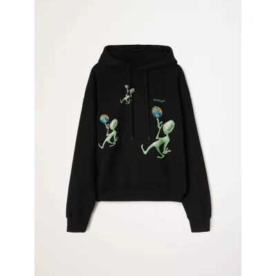 Худи Off White Alien "Black" фото № 3 Худи Off White Alien "Black" фото № 3