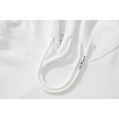 Худи Off White Street Style With Colored Logo "White" фото № 8