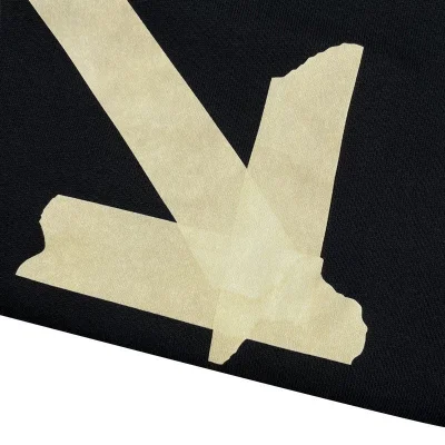 Худи Off White With Beige Logo "Black" фото № 7