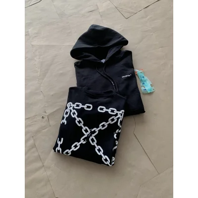 Худи Off White Chained Up "Black" фото № 3