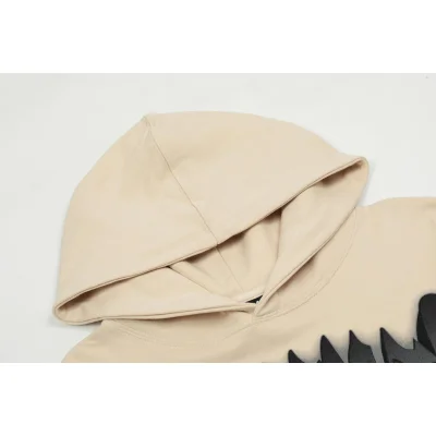 Худи Revenge Skull Back "Beige" фото № 2