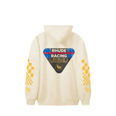 Худи Rhude Racing World Champions "Cream" фото № 2