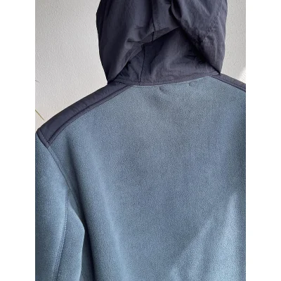 Худи Stone Island Warm On The Lock "Blue/Black" фото № 4