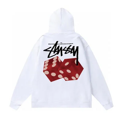 Худи Stussy Colored Dice "White" фото № 2 Худи Stussy Colored Dice "White" фото № 2