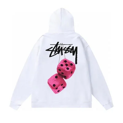 Худи Stussy Playing Dice "White" фото № 2