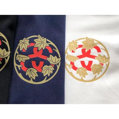 Худи Stussy Circle With Logo Letter And Leaves "Blue" фото № 6