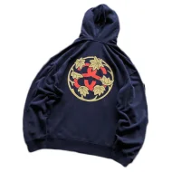 Худи Stussy Circle With Logo Letter And Leaves Худи Stussy Circle With Logo Letter And Leaves