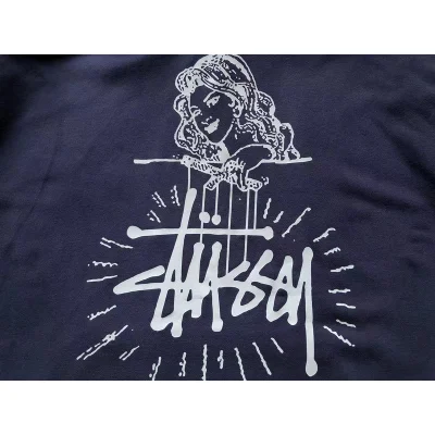 Худи Stussy Woman And Logo "Blue" фото № 6 Худи Stussy Woman And Logo "Blue" фото № 6