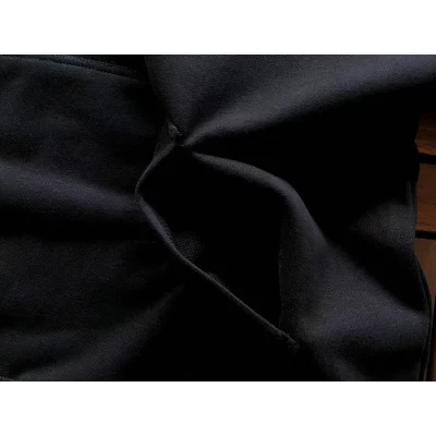 Худи Stussy Mirror Logo Letters Inside Circle Front "Black" фото № 3