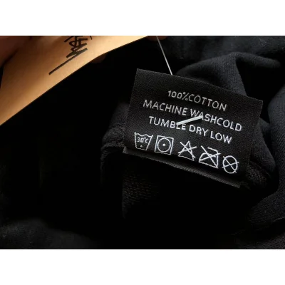 Худи Stussy Mirror Logo Letters Inside Circle Front "Black" фото № 6