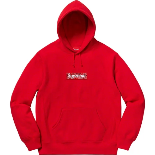 Худи Supreme Brand Logo "Red"