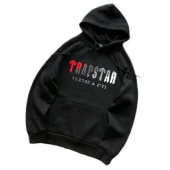 Худи Trapstar Wide Front Pocket And Mirror Inscription It's A Secret "Black"
