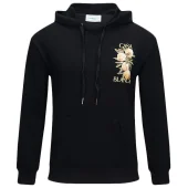 Худи Casablanca Winter Flower Pattern "Black"
