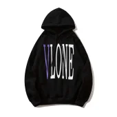 Худи Vlone Purple Letter Of The Brand "Black"