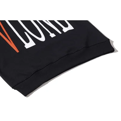 Худи Vlone Just Orange V "Black" фото № 4
