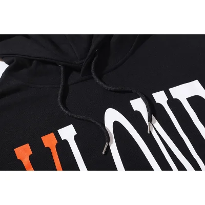 Худи Vlone Just Orange V "Black" фото № 5